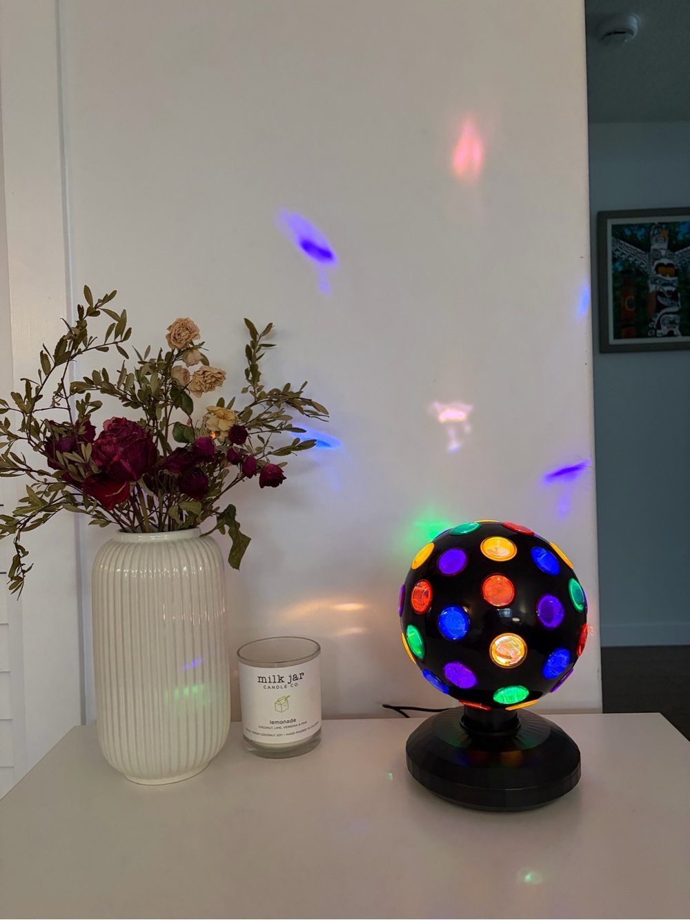 Spinning Disco Lamp - Home Party Supplies